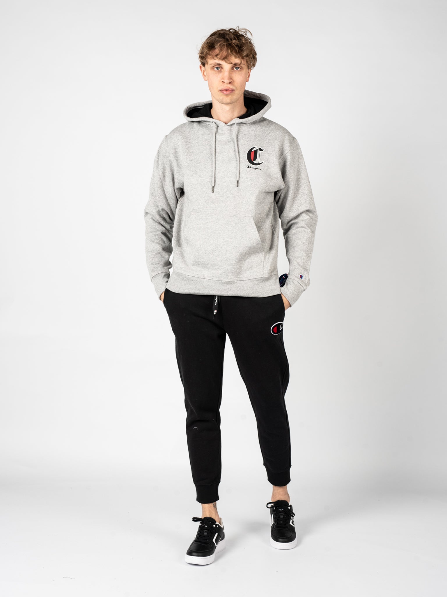 Champion sweater shop and sweatpants hoodie